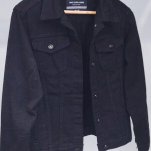 Jacket μαύρο κοντό με τσέπες 1011